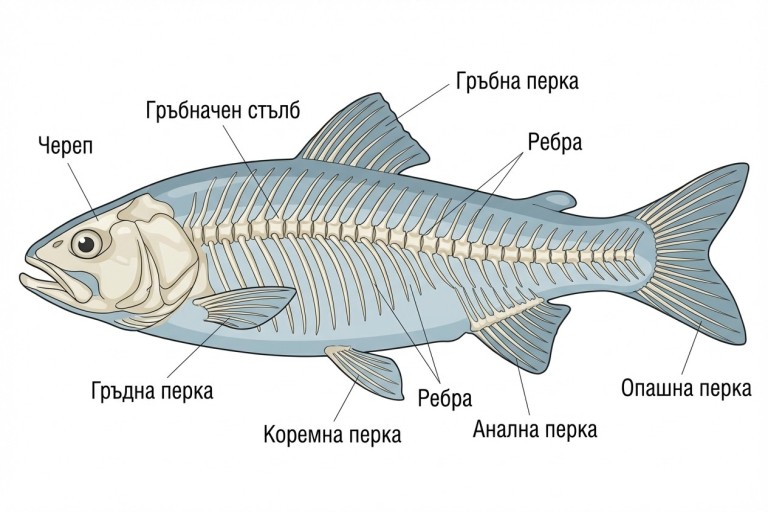 Гръбначни Животни. Надклас Риби